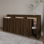 Hanah Home Beliz - Walnut
